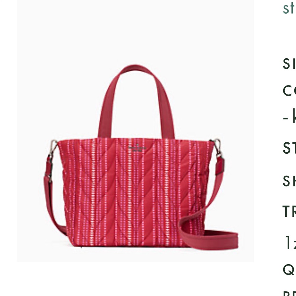 Kate Spade “ELLIE” bag NWT**